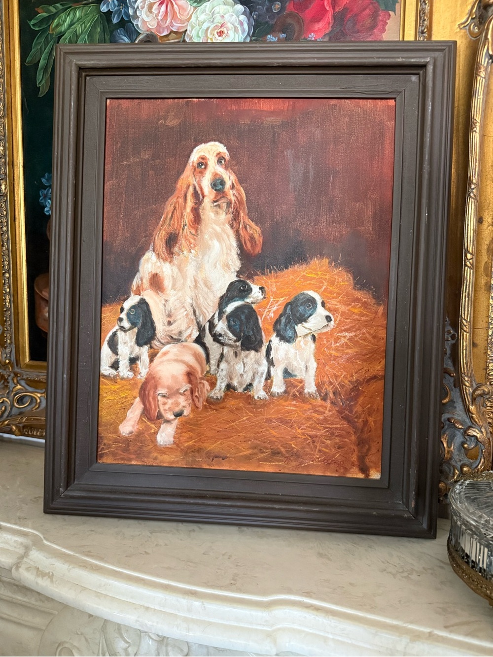 Dog painting